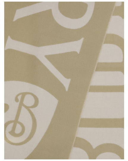 Burberry Beige Wool Scarf