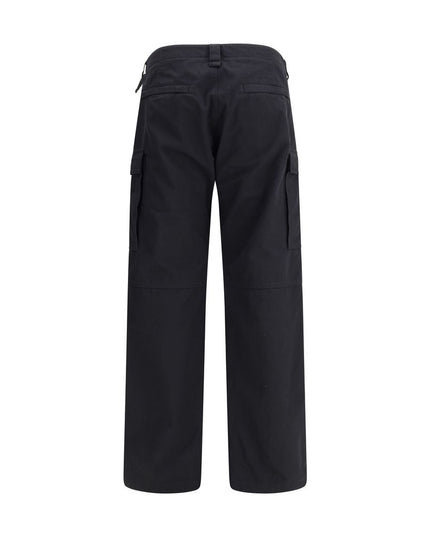 Balenciaga Black Cotton Cargo Pants