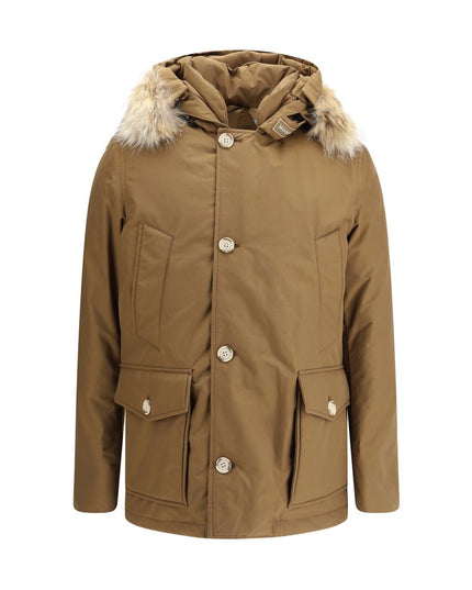 Woolrich Beige Polyamide Parka