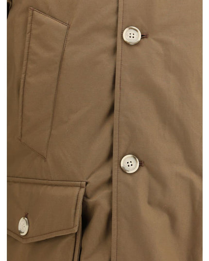 Woolrich Beige Polyamide Parka