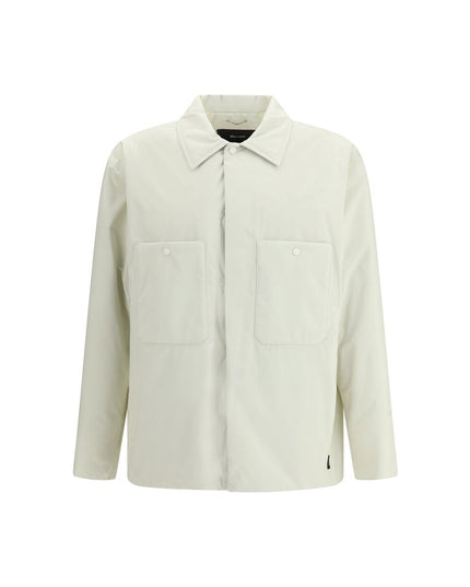 LAMINAR Cream Nylon Coat