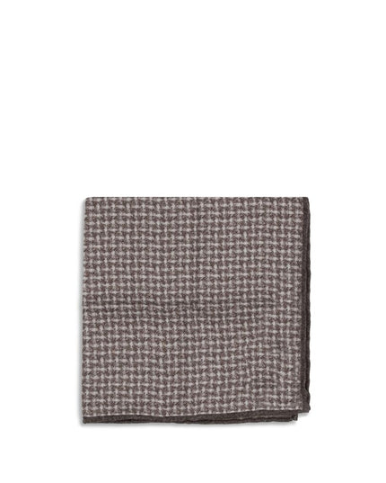 Brunello Cucinelli Brown Silk Scarf