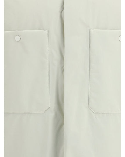 LAMINAR Cream Nylon Coat