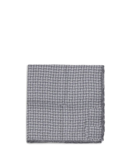 Brunello Cucinelli Gray Silk Scarf