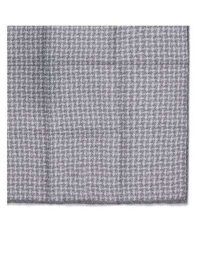 Brunello Cucinelli Gray Silk Scarf