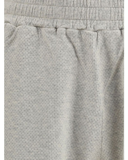 Represent Cream Cotton Bermuda Shorts