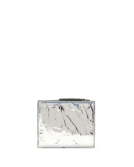 Margiela Silver Calf Leather Bos Taurus Wallet