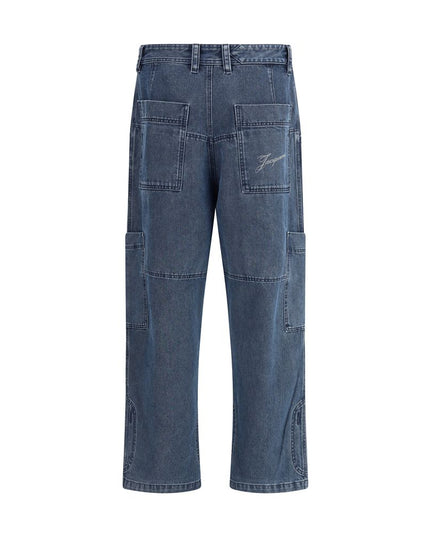 Jacquemus Blue Cotton Jeans Denim