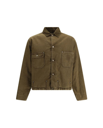 Margiela Bicolor Cotton Denim Jacket