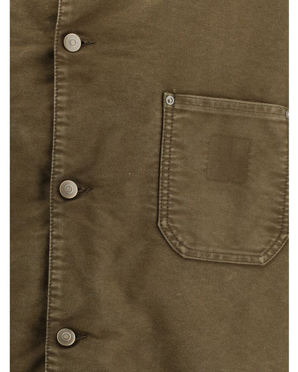 Margiela Bicolor Cotton Denim Jacket