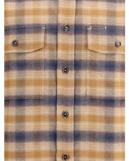 Brioni Multicolor Cotton Pattern Shirt