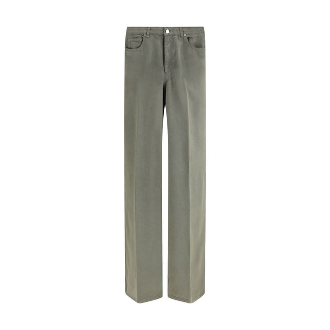 Cruna Green Tencel Relaxed Fit Jeans
