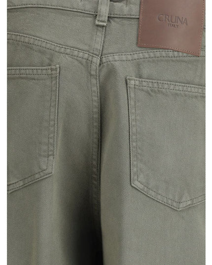 Cruna Green Tencel Relaxed Fit Jeans