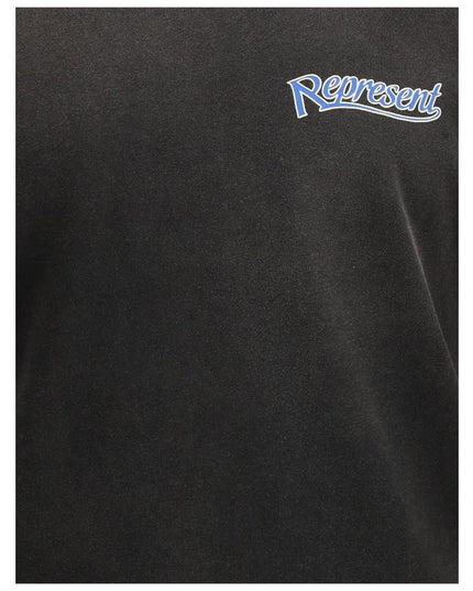 Represent Gray Cotton T-Shirt