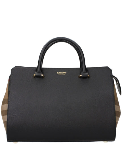 Burberry Black Leather Handbag