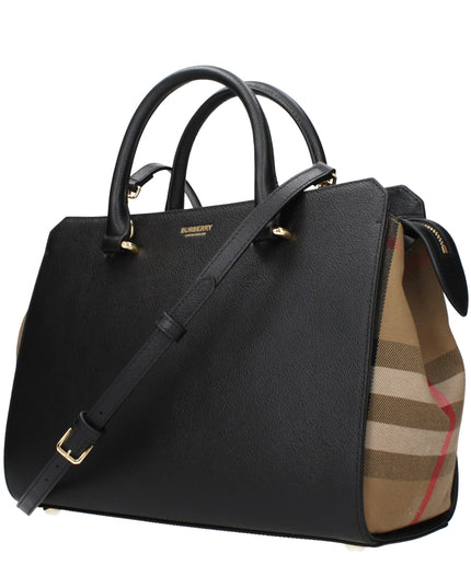 Burberry Black Leather Handbag