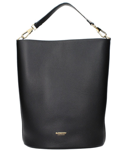 Burberry Black Leather Handbag