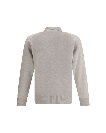 Brunello Cucinelli Beige Cashmere Polo Shirt