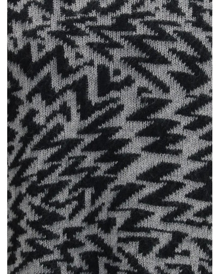 Laneus Gray Wool Sweatshirt