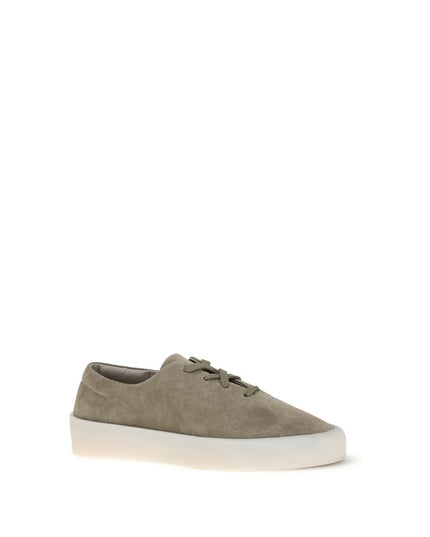 Fear Of God Beige Leather Low Top Sneakers