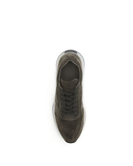 Fear Of God Green Leather Athletic Sneakers