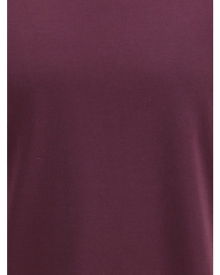 Brunello Cucinelli Purple Cotton T-Shirt