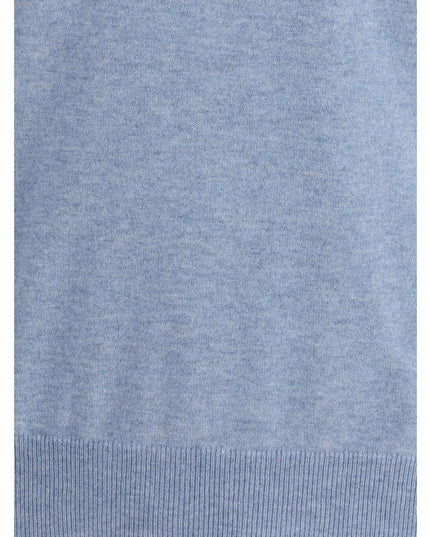 Brunello Cucinelli Light Blue Cashmere Cashmere Sweater