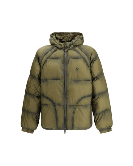 Represent Green Nylon Coat