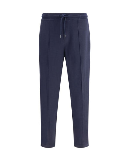 Brunello Cucinelli Blue Cashmere Athletic Pants