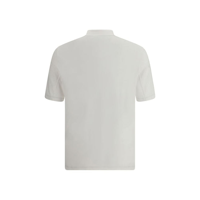 Brunello Cucinelli White Polyamide T-Shirt