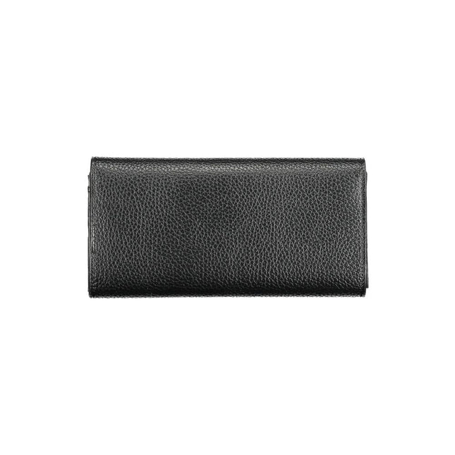 Mario Valentino Black Polyethylene Wallet