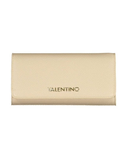 Mario Valentino Beige Polyurethane Women Wallet