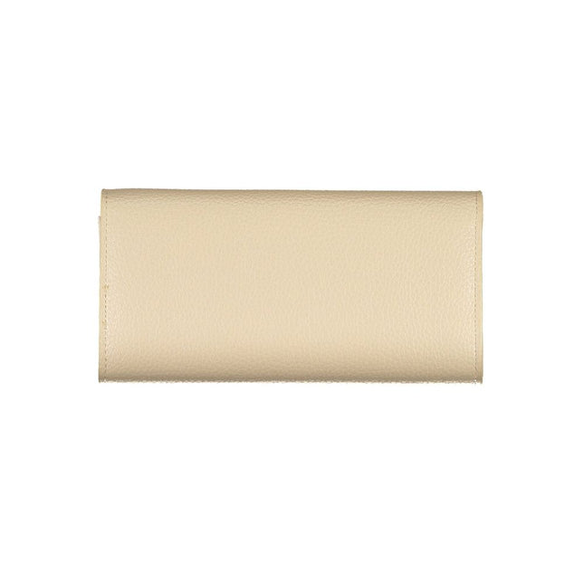 Mario Valentino Beige Polyethylene Wallet