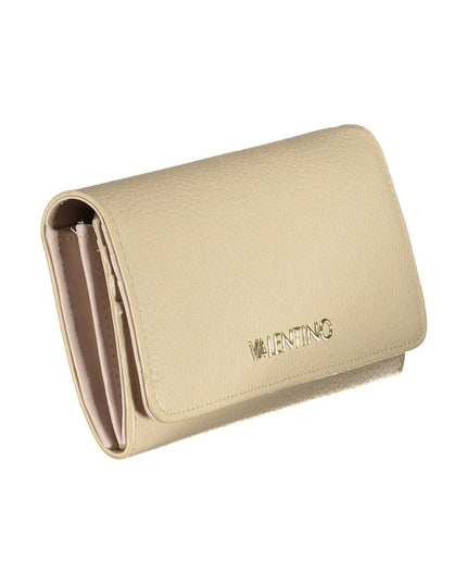 Mario Valentino Beige Polyurethane Women Wallet