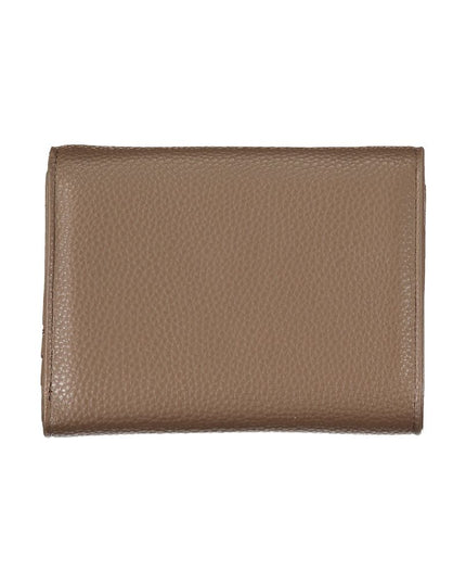 Mario Valentino Brown Polyethylene Wallet