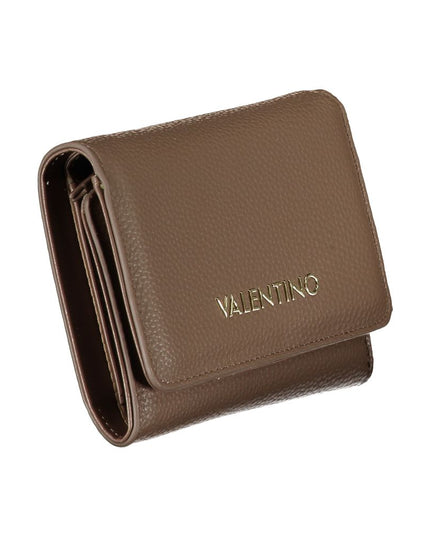 Mario Valentino Brown Polyethylene Wallet