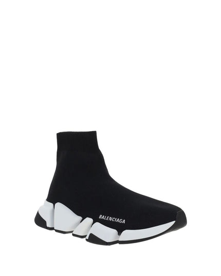 Balenciaga Black Polyester Athletic Sneakers