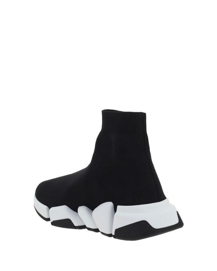 Balenciaga Black Polyester Athletic Sneakers