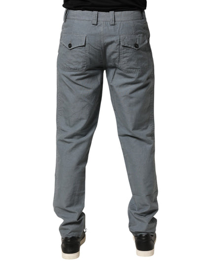Master Coat Gray Cotton Regular Fit Men Denim Trouser Jeans