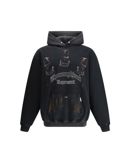 Represent Black Cotton Sweatshirt