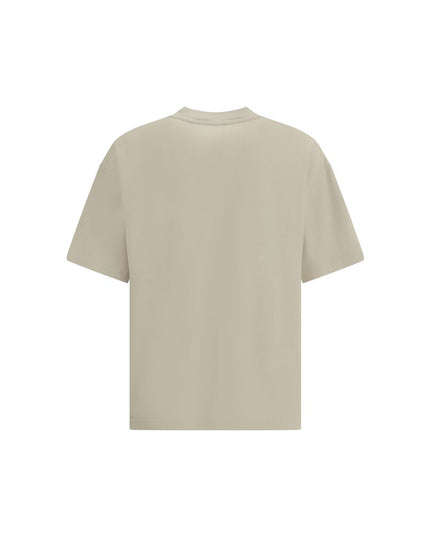 Represent Beige Cotton T-Shirt