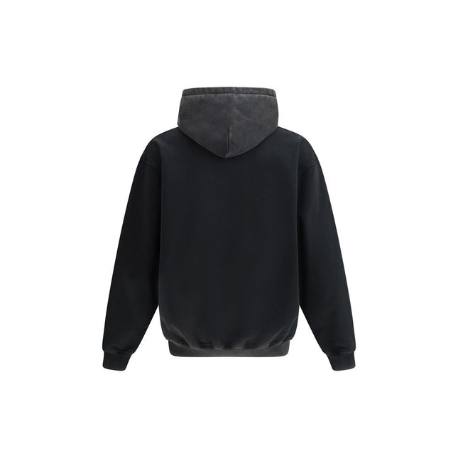 Represent Black Cotton Sweatshirt