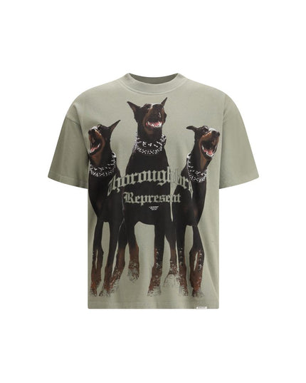 Represent Green Cotton T-Shirt