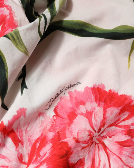 Dolce & Gabbana Multicolor Floral Off Shoulder Blouse Top