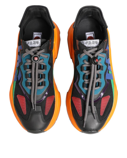 Dolce & Gabbana Multicolor Daymaster Low Top Sneakers Shoes