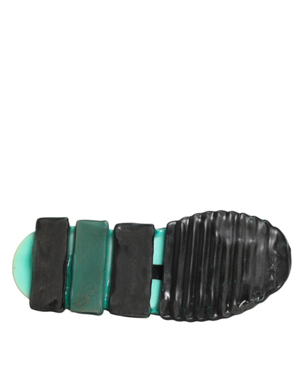 Dolce & Gabbana Black Slip On Sorrento Men Sneakers Shoes