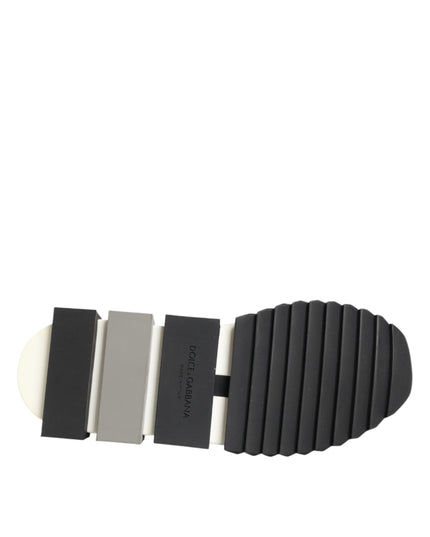 Dolce & Gabbana Black Slip On Sorrento Men Sneakers Shoes