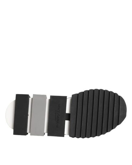 Dolce & Gabbana Maroon Slip On Sorrento Men Sneakers Shoes