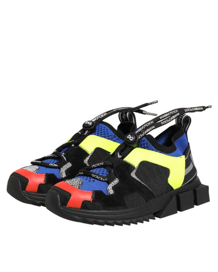 Dolce & Gabbana Multicolor Low Top Sorrento Sneakers Shoes