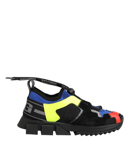 Dolce & Gabbana Multicolor Low Top Sorrento Sneakers Shoes